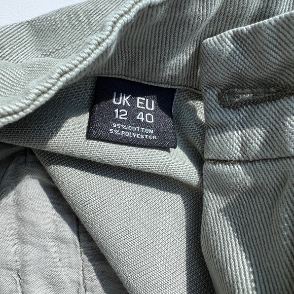 NastyGal Culotte FITS 6-8, Travel Far n Wide style, Khaki (Sage Green) 12EU - Picture 9 of 11